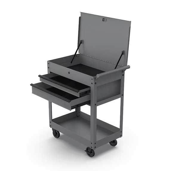 Hyper Tough 28" Steel Tool Cart: $99
