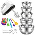 7-Speed Electric Hand Mixer Set for $25 + free shipping w/ $35