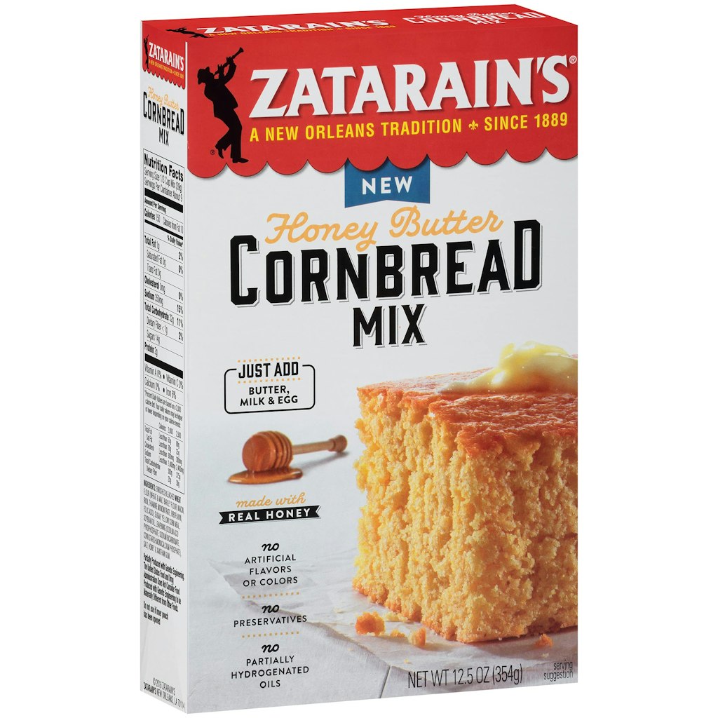 Zatarain's Honey Butter 12.5-oz. Cornbread Mix 6-Pack: $10 via Sub & Save