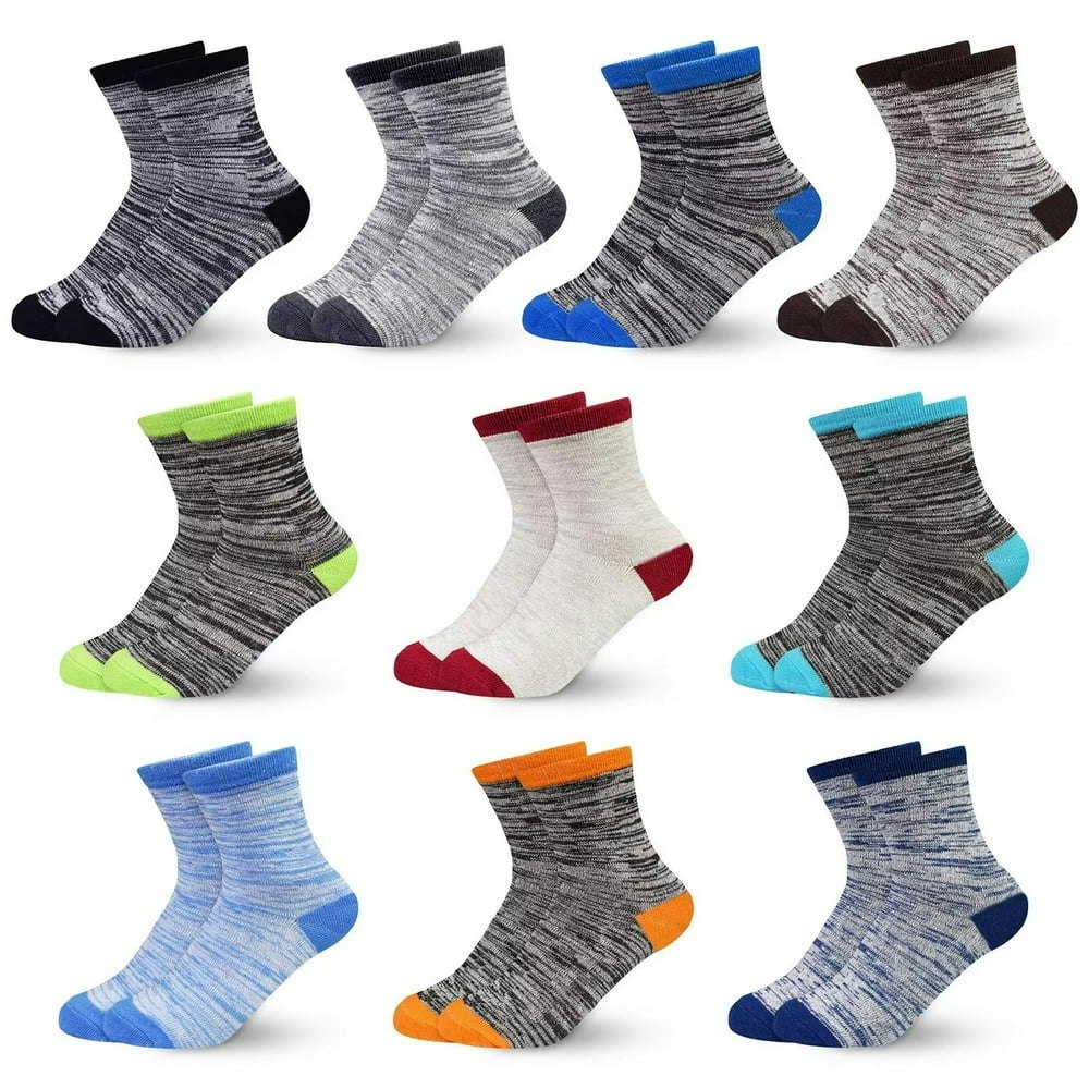 Boys' Cotton Crew Socks 5-14 Years: $11.99 Boys' Cotton Crew Socks 5-14 Years: $11.99