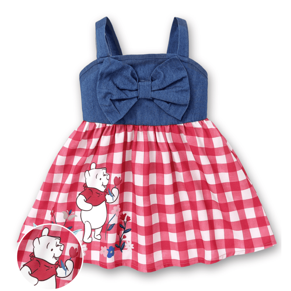 Disney Winnie the Pooh Baby Girl Denim Dress: $13.99 Disney Winnie the Pooh Baby Girl Denim Dress: $13.99