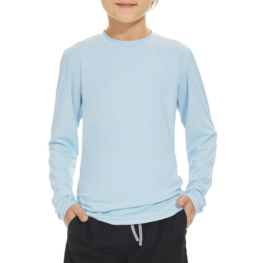 Zando Boys' Long Sleeve UPF 50+ Rash Guard: $11.69