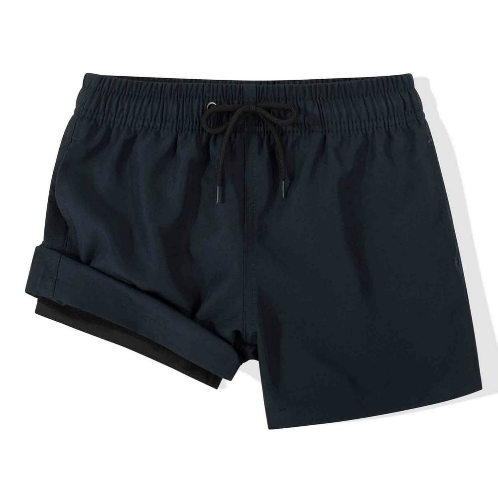 Madhero Boy's 2-in-1 Swim Trunks: $14.90