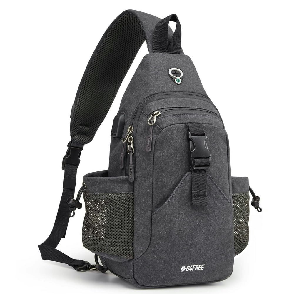 G4Free Canvas Sling Crossbody Backpack: $23.99