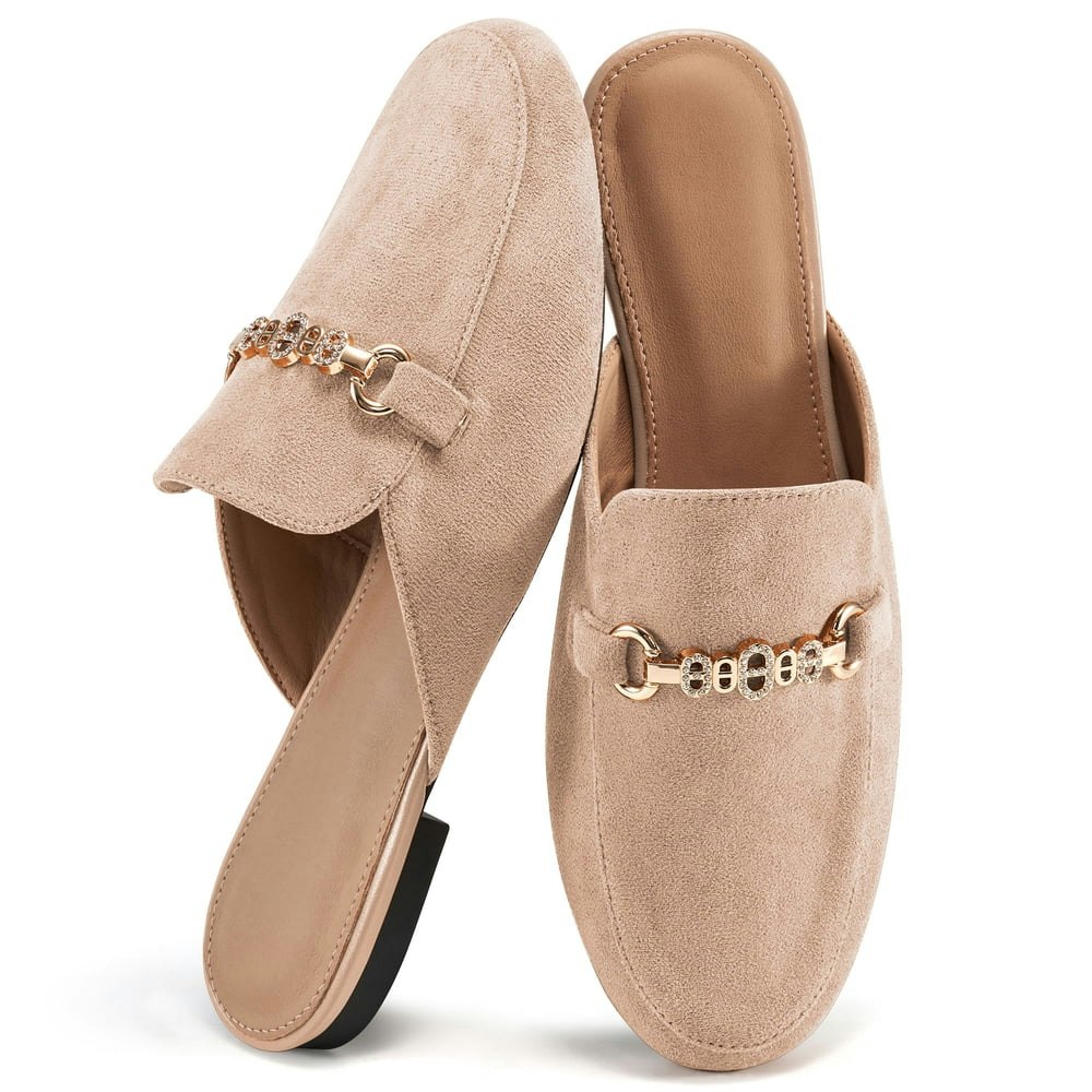 Ecetana Women's Suede Slip-On Mules: $17.98 Ecetana Women's Suede Slip-On Mules: $17.98