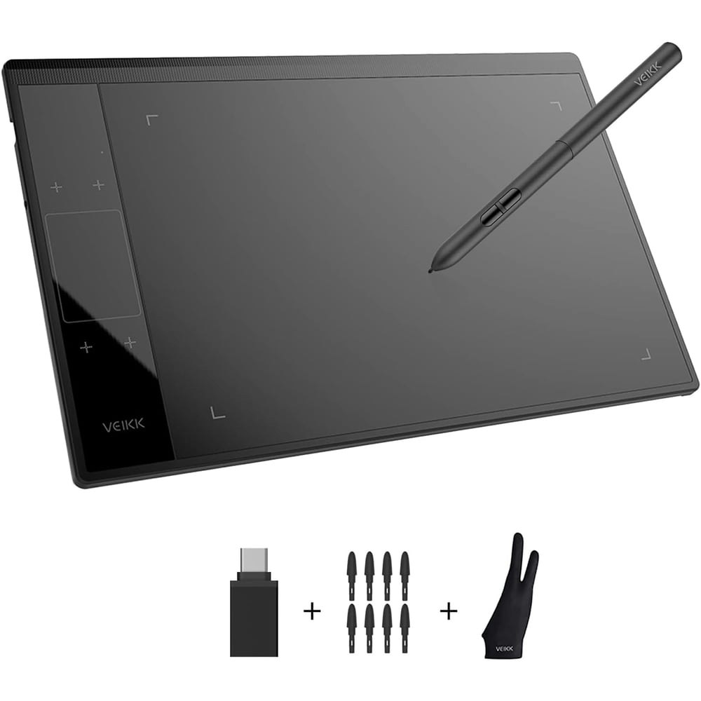 VEIKK A30 10x6-inch Graphics Drawing Tablet: $34.19 VEIKK A30 10x6-inch Graphics Drawing Tablet: $34.19