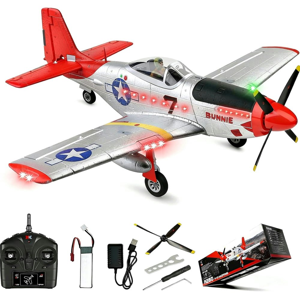 Bruce&Shark 4-Channel Brushless Remote Control RC Jet Airplane: $82.88