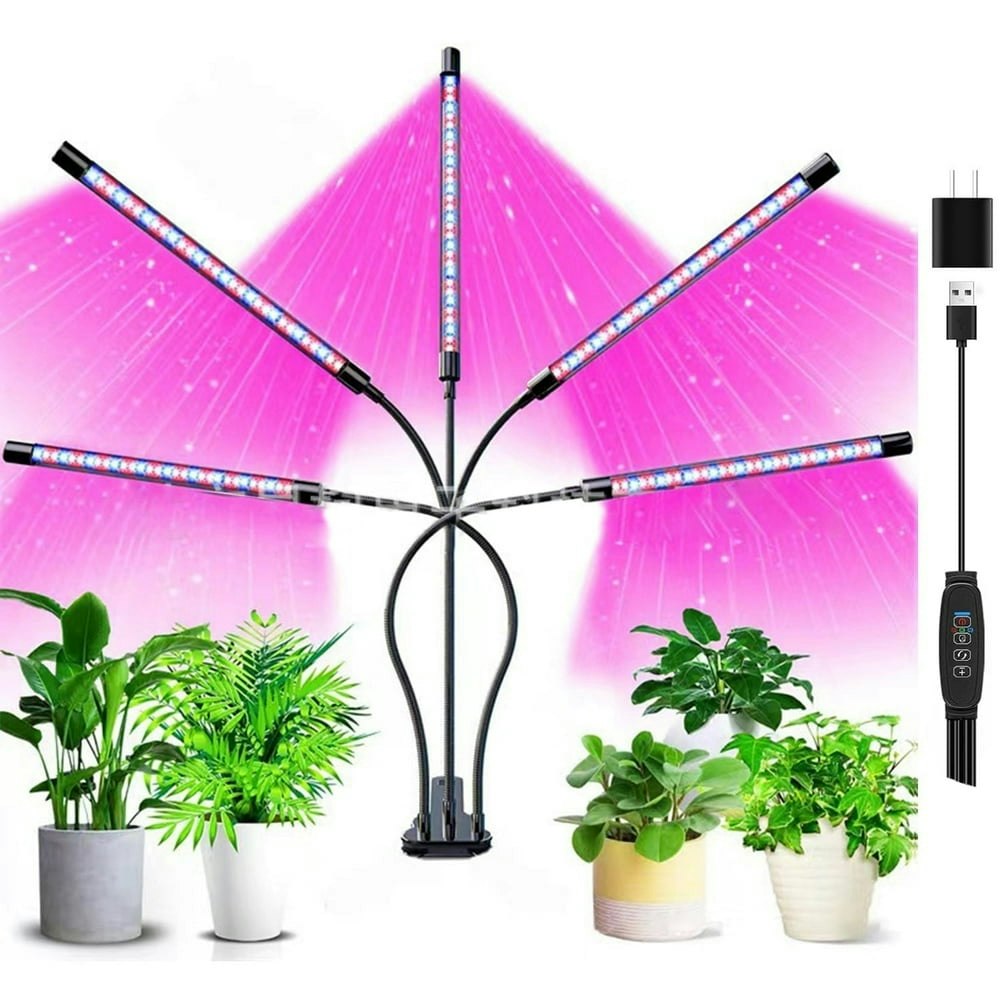 BN-LINK 5-Head LED Full Spectrum Plant Grow Light: $19.43 BN-LINK 5-Head LED Full Spectrum Plant Grow Light: $19.43