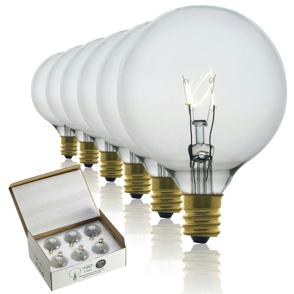 25-Watt Wax Warmer Replacement Light Bulbs 6-Pack: $12.94 25-Watt Wax Warmer Replacement Light Bulbs 6-Pack: $12.94