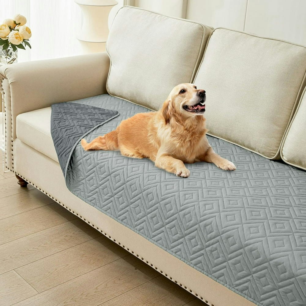 Smiry 30x70-Inch Waterproof Reversible Pet Couch Cover: $8.99