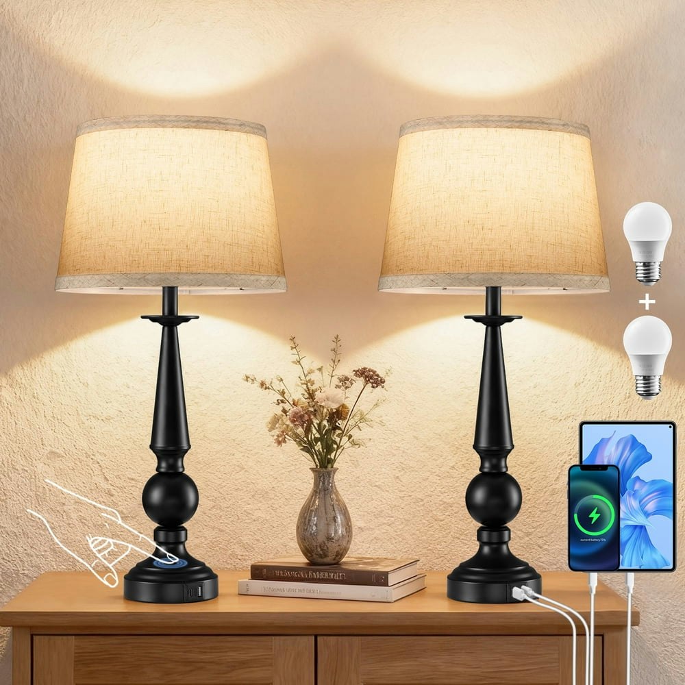 Walchoice Dimmable Table Lamp 2-Pack: $50.34 Walchoice Dimmable Table Lamp 2-Pack: $50.34