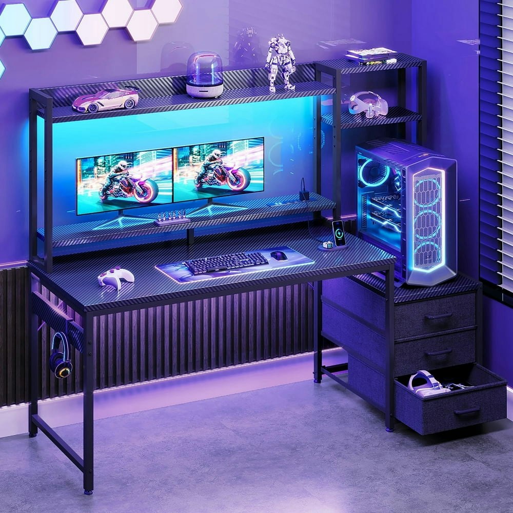 Casacomoda 55-Inch Gaming Desk: $74.99 Casacomoda 55-Inch Gaming Desk: $74.99