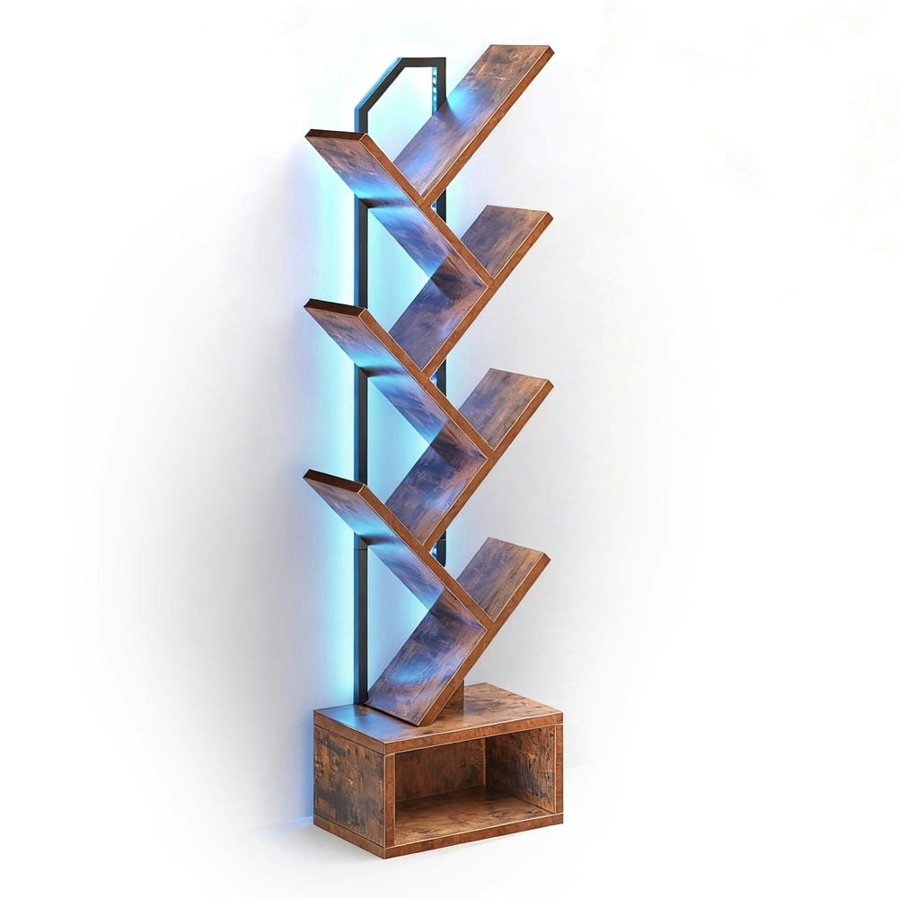 Casacomoda 6-Tier Tree Bookshelf with LED Light: $29.99 Casacomoda 6-Tier Tree Bookshelf with LED Light: $29.99