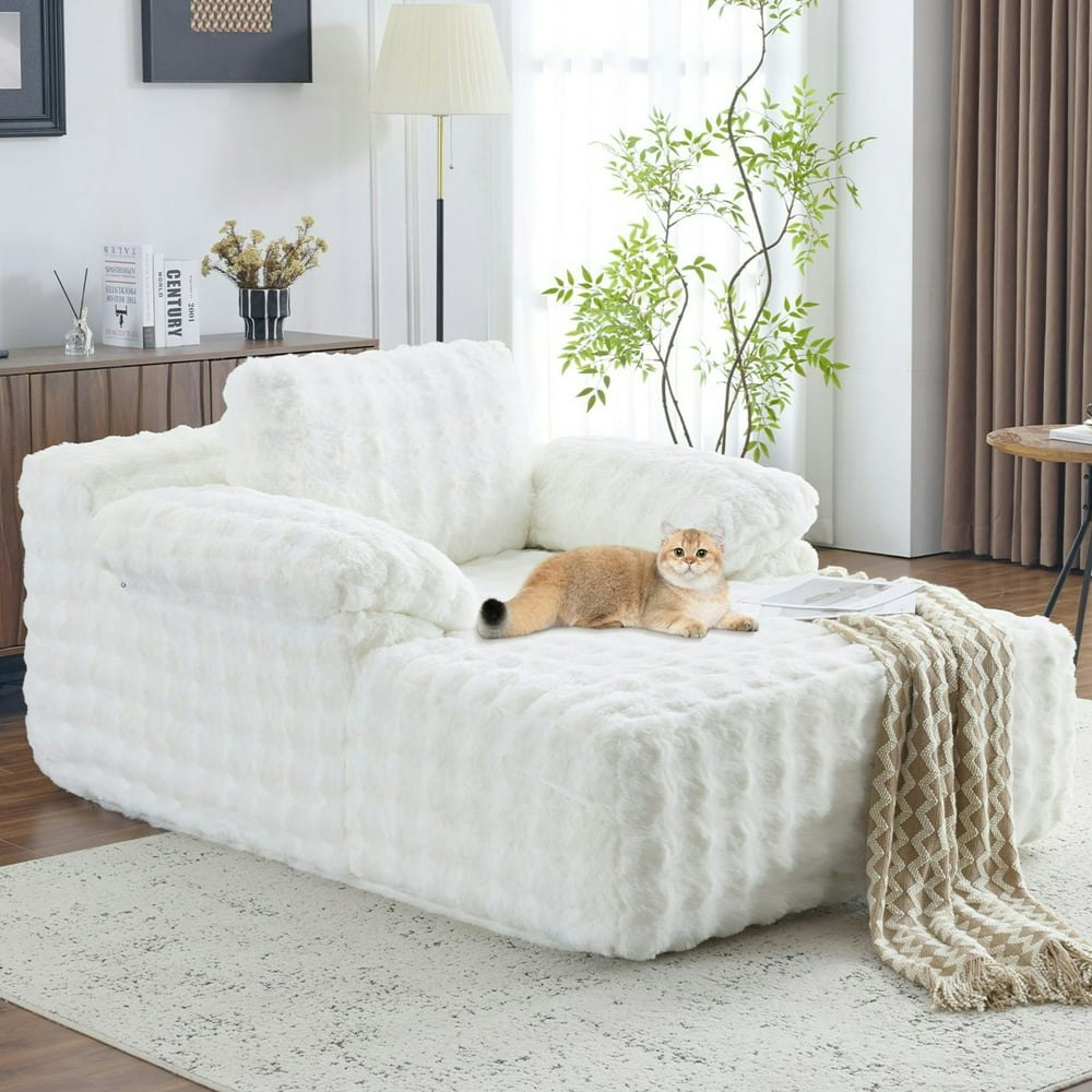 Ktaxon 68-Inch Bubble Fleece Lounge Chair Sofa Bed: $197.99 Ktaxon 68-Inch Bubble Fleece Lounge Chair Sofa Bed: $197.99