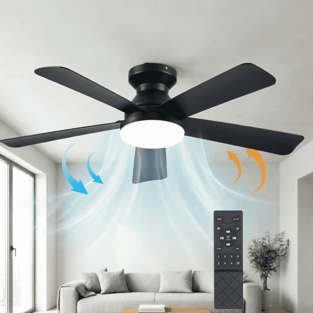42-Inch LED Ceiling Fan with Light and Remote: $49.49 42-Inch LED Ceiling Fan with Light and Remote: $49.49