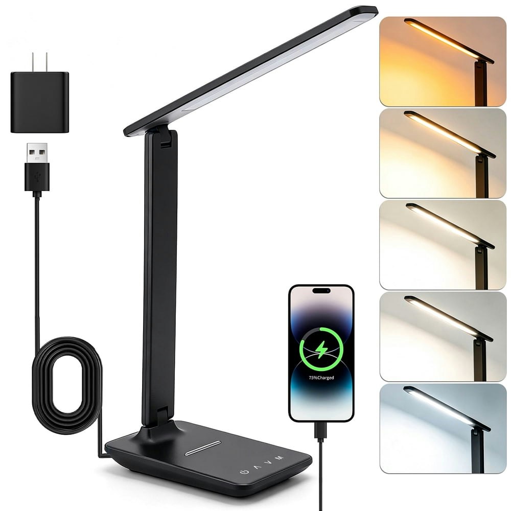 Foukus Dimmable LED Desk Lamp: $18.49 Foukus Dimmable LED Desk Lamp: $18.49