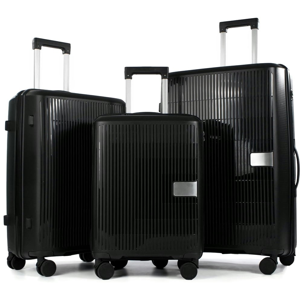 Travelhouse 3-Piece Hard Shell Spinner Luggage Set: $74.99