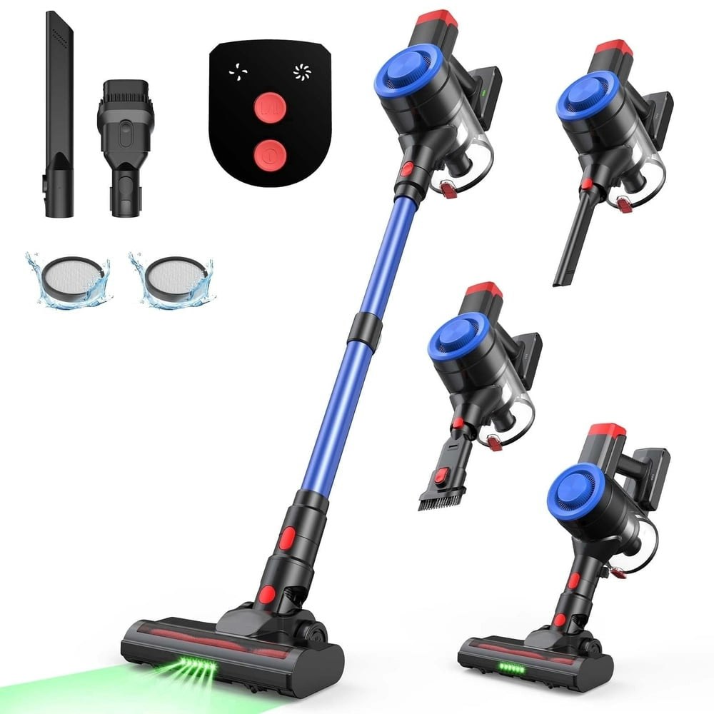 Moosoo P7 Cordless Stick Vacuum: $78.99 Moosoo P7 Cordless Stick Vacuum: $78.99