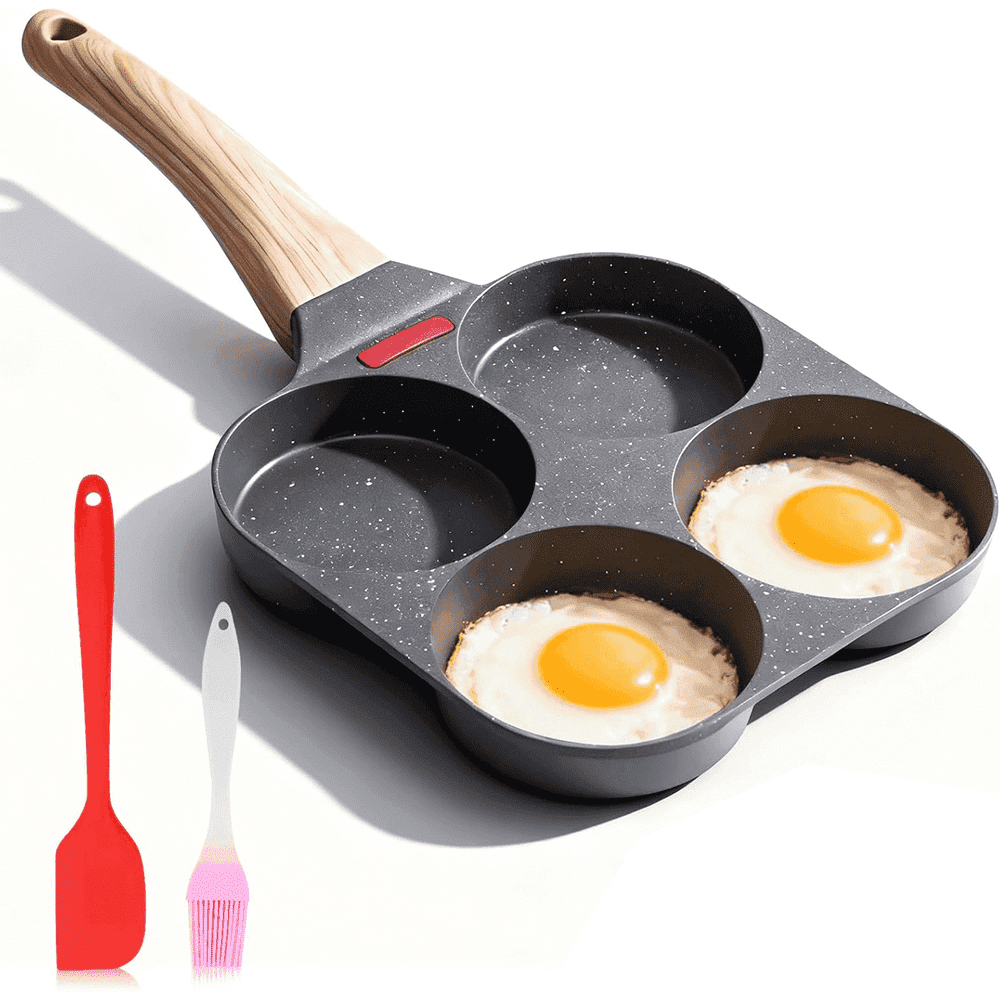4-Cup Nonstick Pancake Pan: $15.99