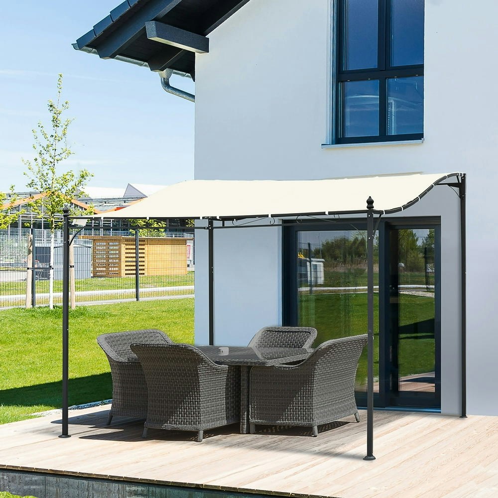 Outsunny 10x10-Foot Outdoor Pergola Gazebo: $89.91