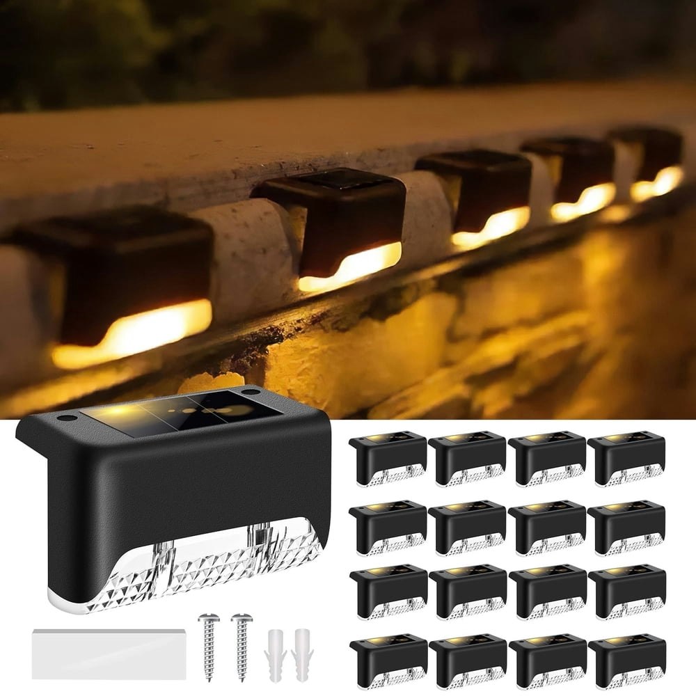 IJIL Solar Step Lights 16-Pack: $22.19 IJIL Solar Step Lights 16-Pack: $22.19