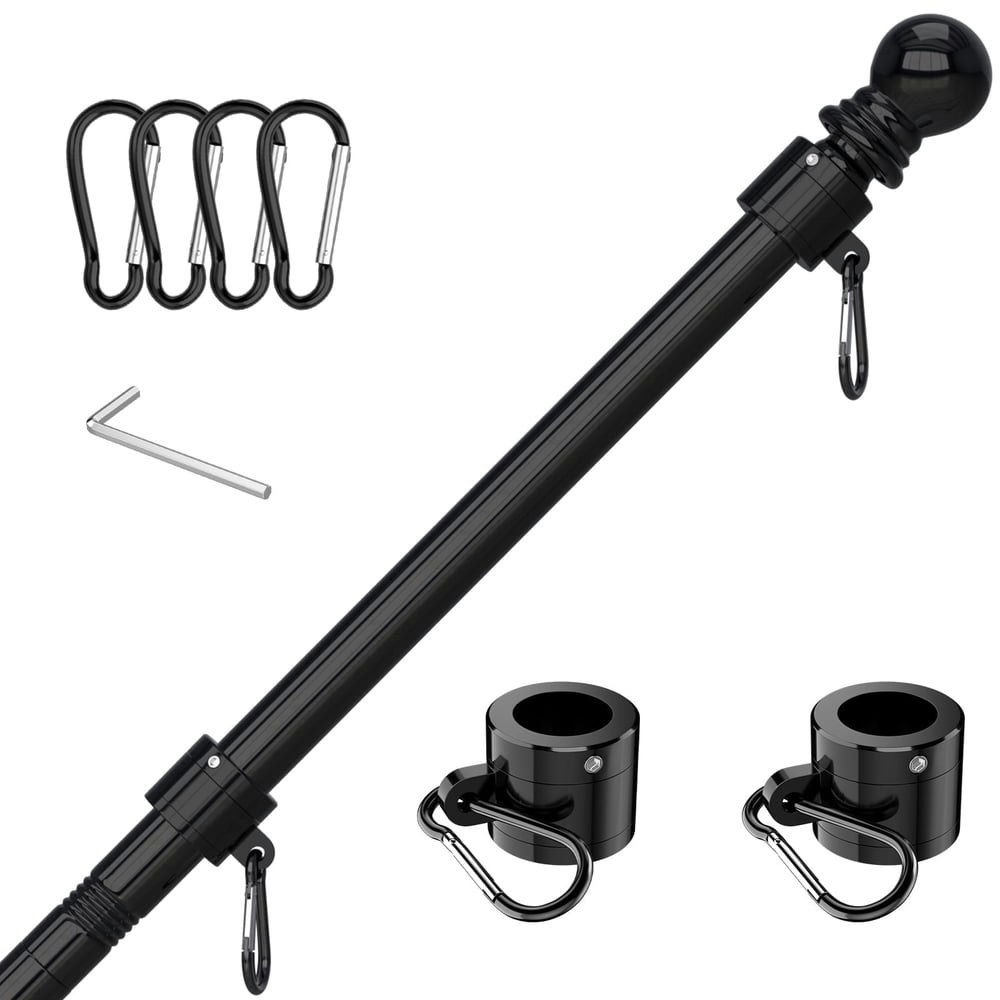 Fiason 6-Foot Heavy-Duty Stainless Steel Flag Pole: $21.47 Fiason 6-Foot Heavy-Duty Stainless Steel Flag Pole: $21.47