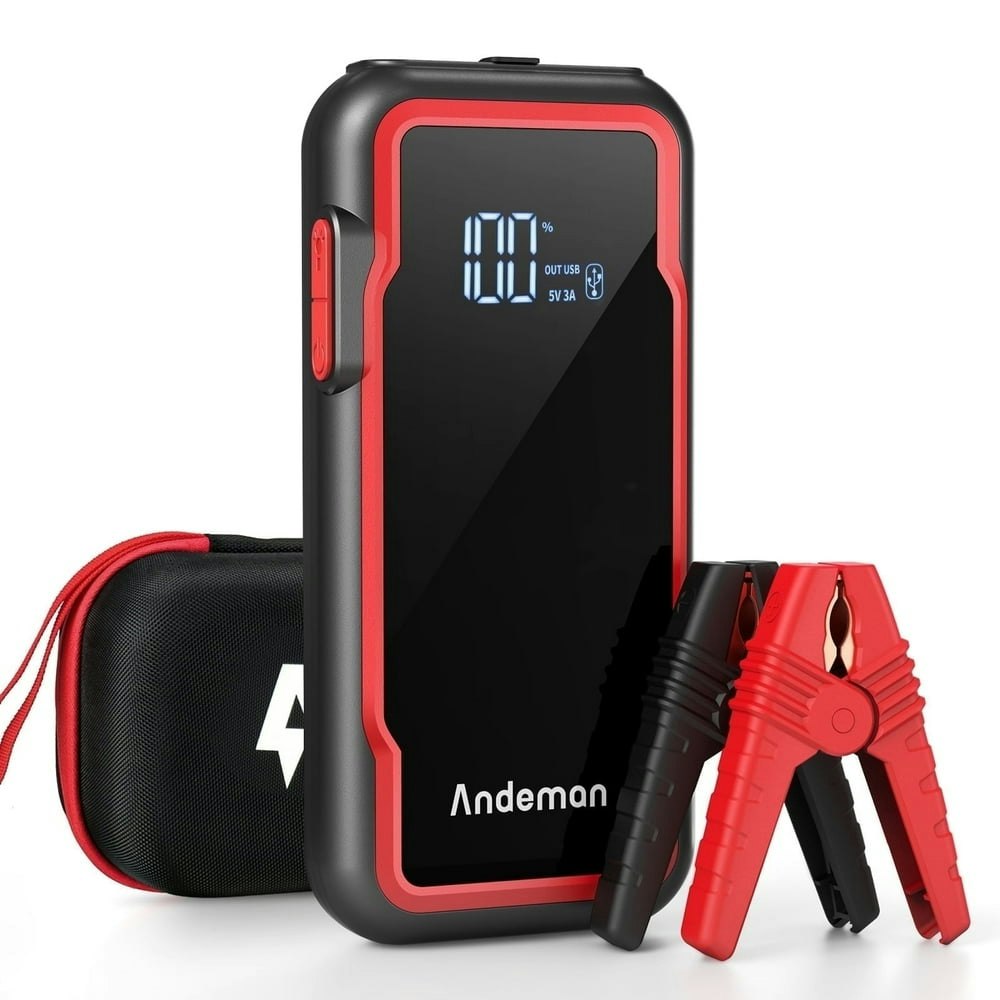 Audew 3,000A 20,000mAh Car Jump Starter: $47.99