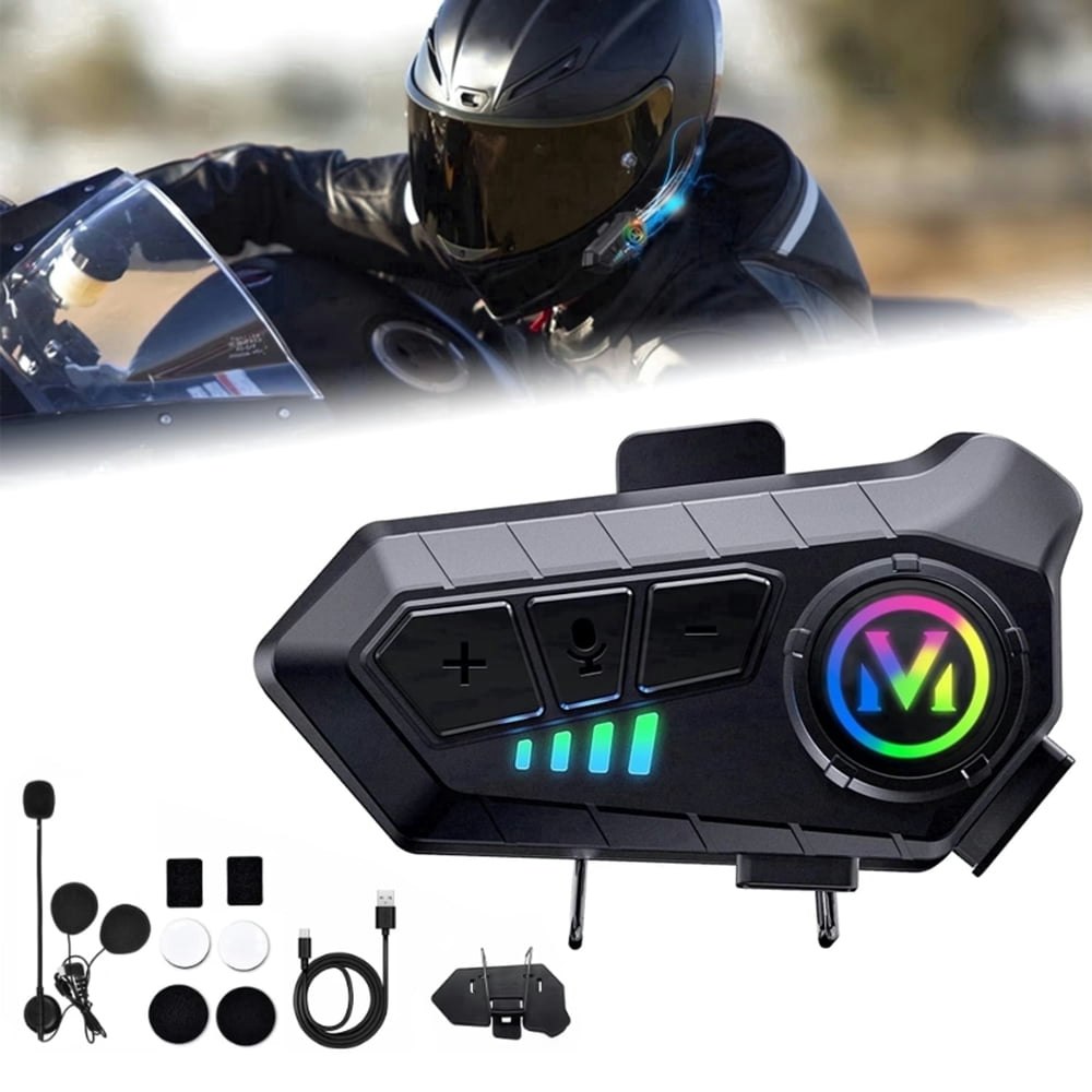 Toopower Motorcycle Bluetooth Helmet Headset: $22.79