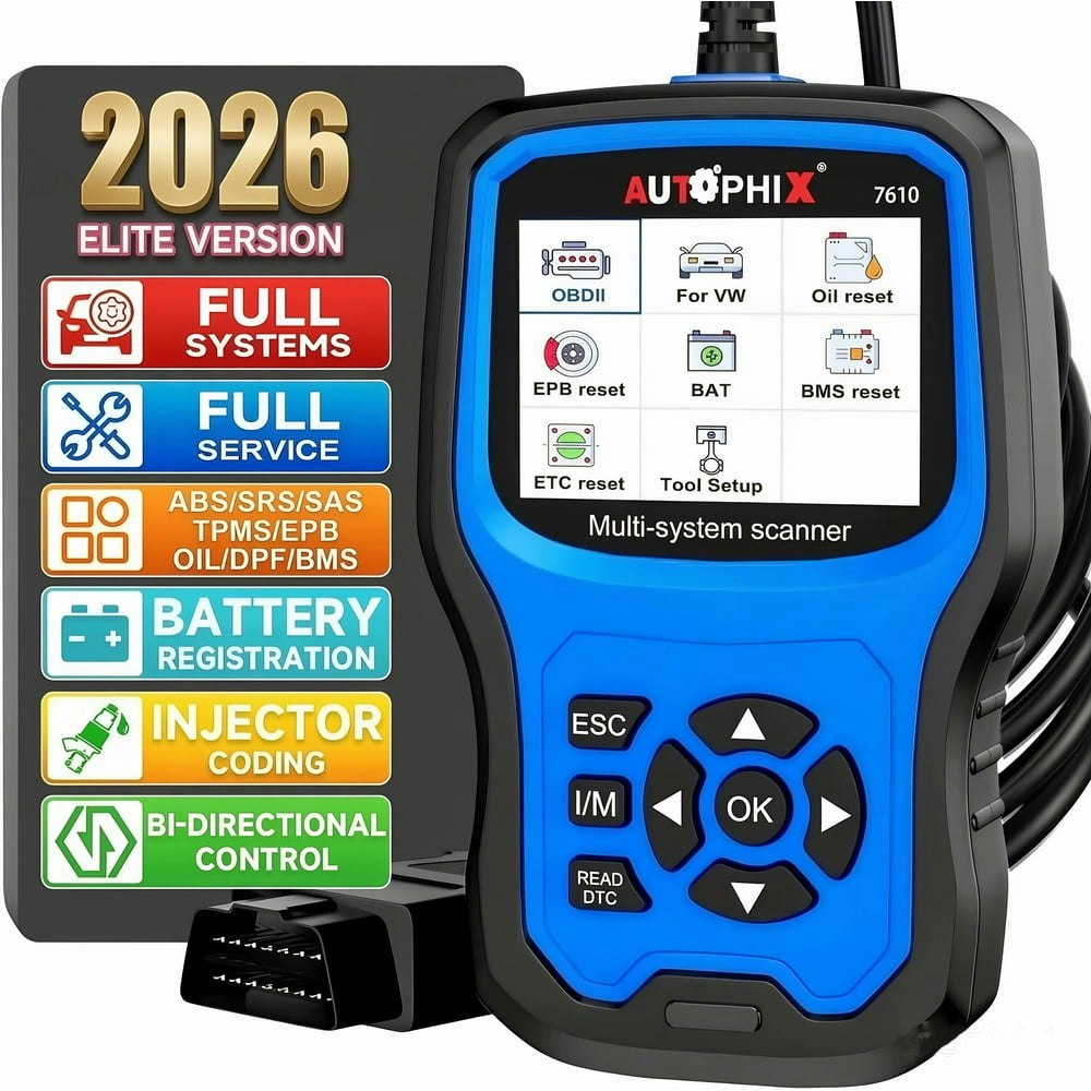 Autophix 7610 OBD2 Automotive Diagnostic Scanner: $84.99 Autophix 7610 OBD2 Automotive Diagnostic Scanner: $84.99