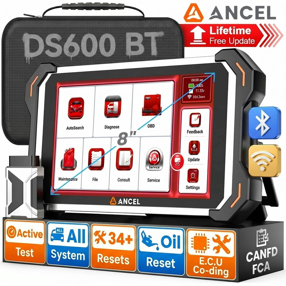 Ancel DS600 BT Bidirectional OBD2 Diagnostic Scanner: $479.99 Ancel DS600 BT Bidirectional OBD2 Diagnostic Scanner: $479.99