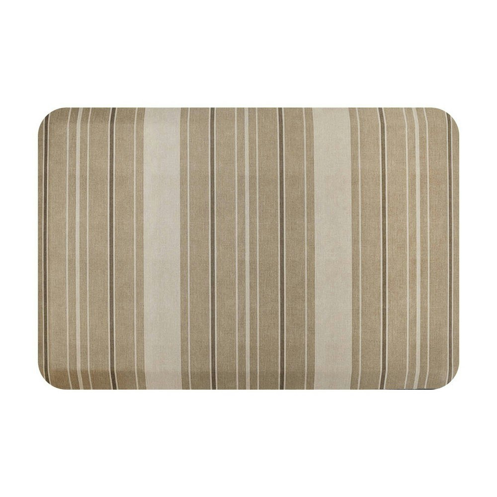 Bungalow Flooring 22"x32" Sole Comfort Ticking Striped Anti-Fatigue Mat: $60.99 Bungalow Flooring 22"x32" Sole Comfort Ticking Striped Anti-Fatigue Mat: $60.99