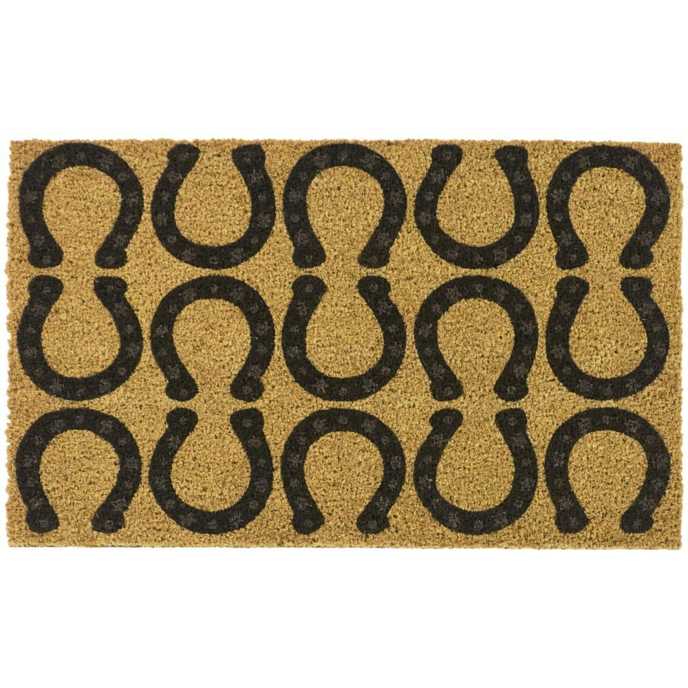 Balta 1'5"x2'5" Western Horseshoe Natural Coir Doormat: $37.49 Balta 1'5"x2'5" Western Horseshoe Natural Coir Doormat: $37.49