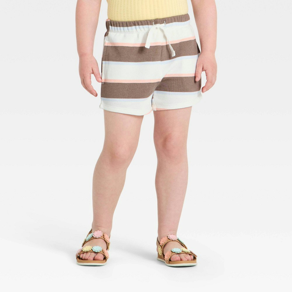 Grayson Mini Toddler Girls' Striped French Terry Shorts 2T: $8 Grayson Mini Toddler Girls' Striped French Terry Shorts 2T: $8
