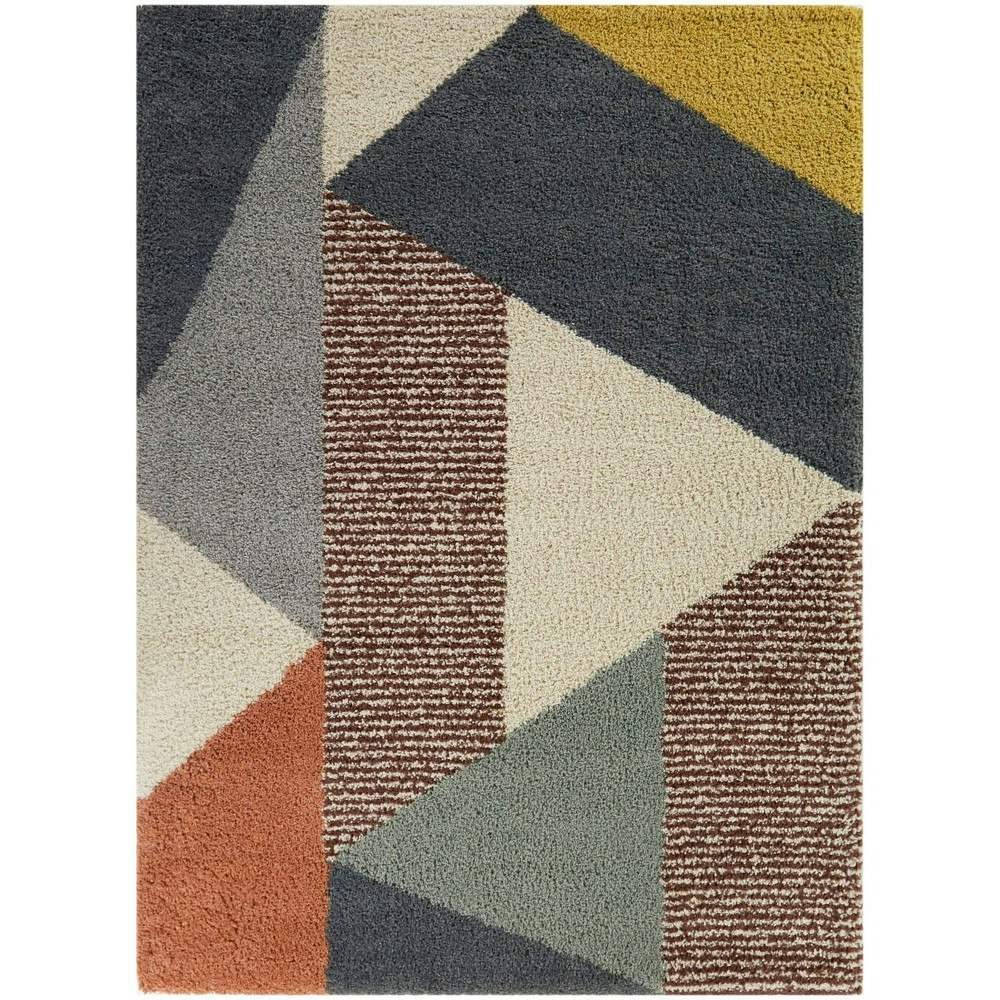 Balta 5'3"x7' Mid-Century Modern Geometric Rug: $201.99 Balta 5'3"x7' Mid-Century Modern Geometric Rug: $201.99