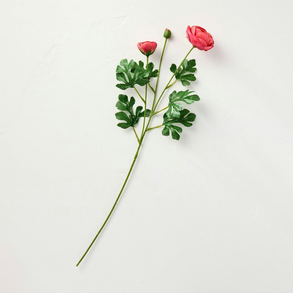 Hearth & Hand with Magnolia Coral Ranunculus Artificial Stem: $5.99 Hearth & Hand with Magnolia Coral Ranunculus Artificial Stem: $5.99