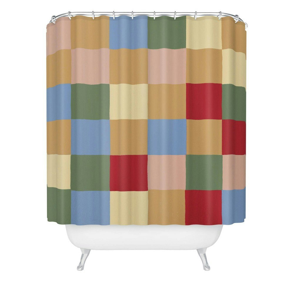 Deny Designs Gigi Rosado Tiles Shower Curtain: $69.99