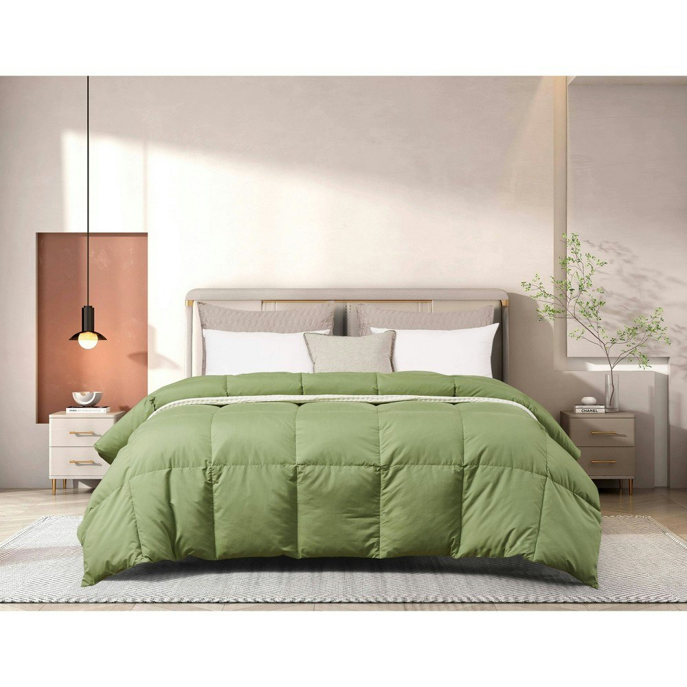 Beautyrest King Microfiber Feather and Down Blend Comforter: $74.99 Beautyrest King Microfiber Feather and Down Blend Comforter: $74.99