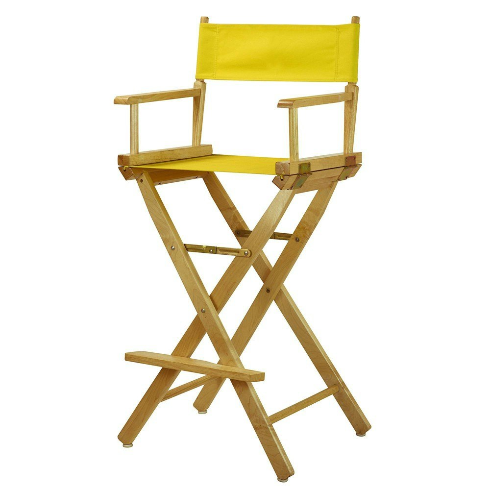 Yellow Bar Height Director's Chair: $76.99 Yellow Bar Height Director's Chair: $76.99