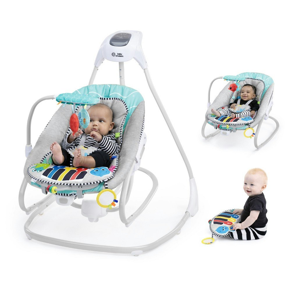Baby Einstein Ocean Explorers Kick to It 4-in-1 Musical Swing & Rocker: $159.99 Baby Einstein Ocean Explorers Kick to It 4-in-1 Musical Swing & Rocker: $159.99