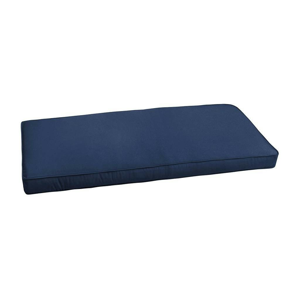 Sunbrella 48" x 19" x 3" Canvas Outdoor Corded Bench Cushion: $190.99