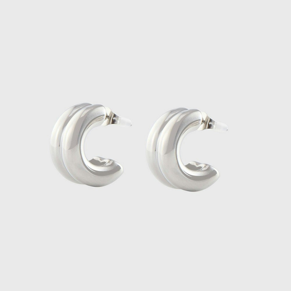 A New Day Post Double Hoop Earrings: $23