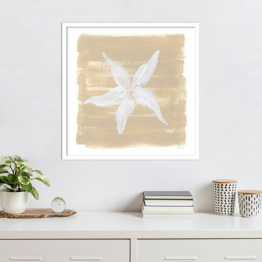 Amanti Art 25"x25" Soft Sea Starfish Framed Wall Art: $163.99 Amanti Art 25"x25" Soft Sea Starfish Framed Wall Art: $163.99