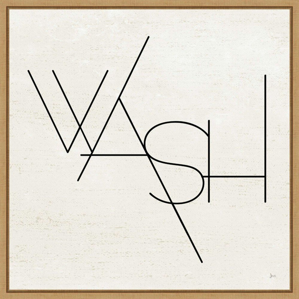 16" x 16" Wash Dry Fold Framed Wall Canvas: $67.99 16" x 16" Wash Dry Fold Framed Wall Canvas: $67.99