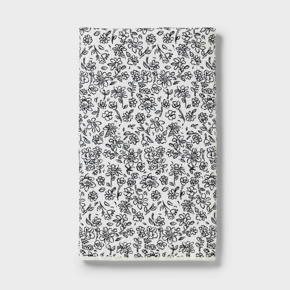 Room Essentials Quick Dry Floral Waffle Hand Towel: $5 Room Essentials Quick Dry Floral Waffle Hand Towel: $5
