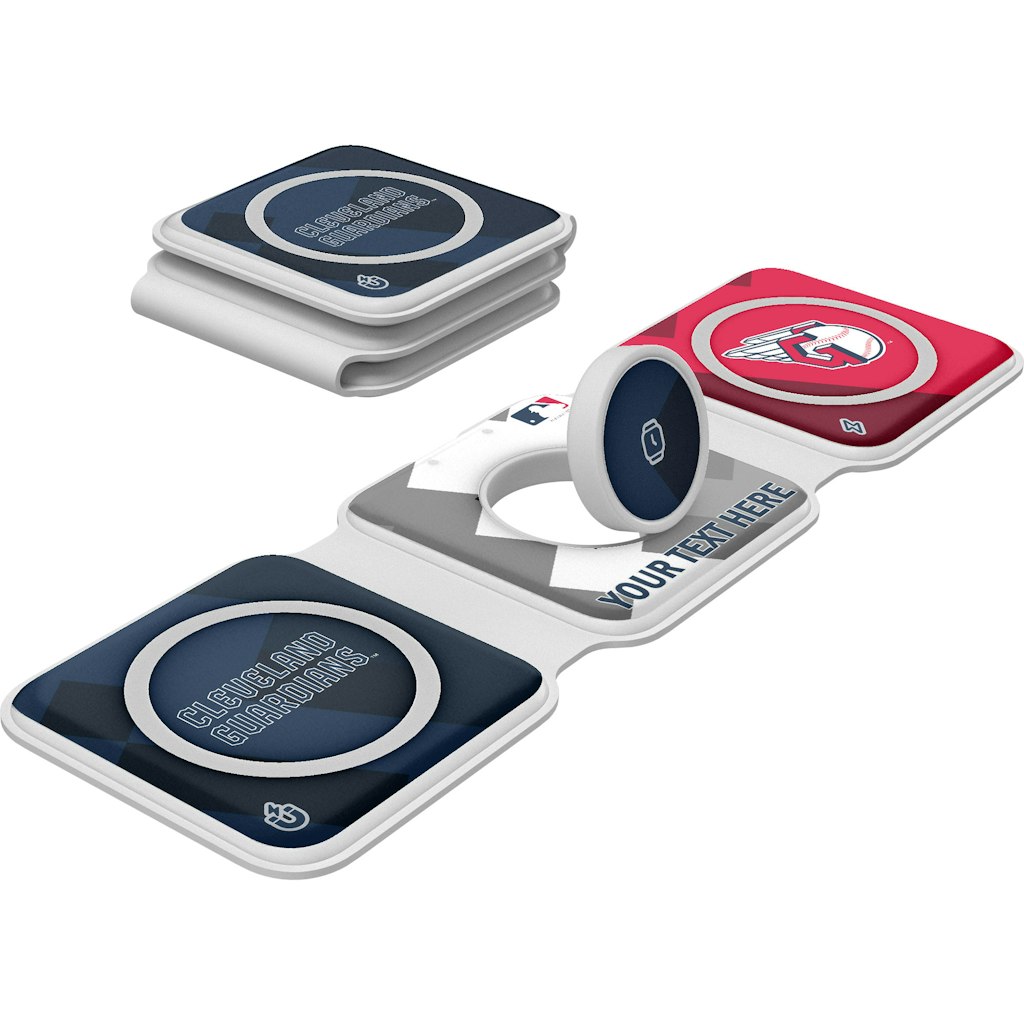 Keyscaper Cleveland Guardians 3-in-1 Foldable Charger: $79.99 Keyscaper Cleveland Guardians 3-in-1 Foldable Charger: $79.99
