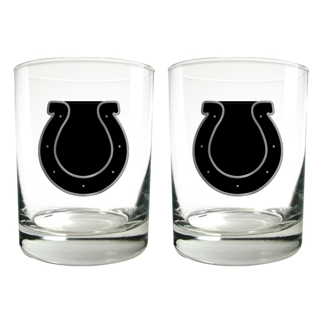 Indianapolis Colts 15-ounce Legacy Rocks Glass Set: $34.99