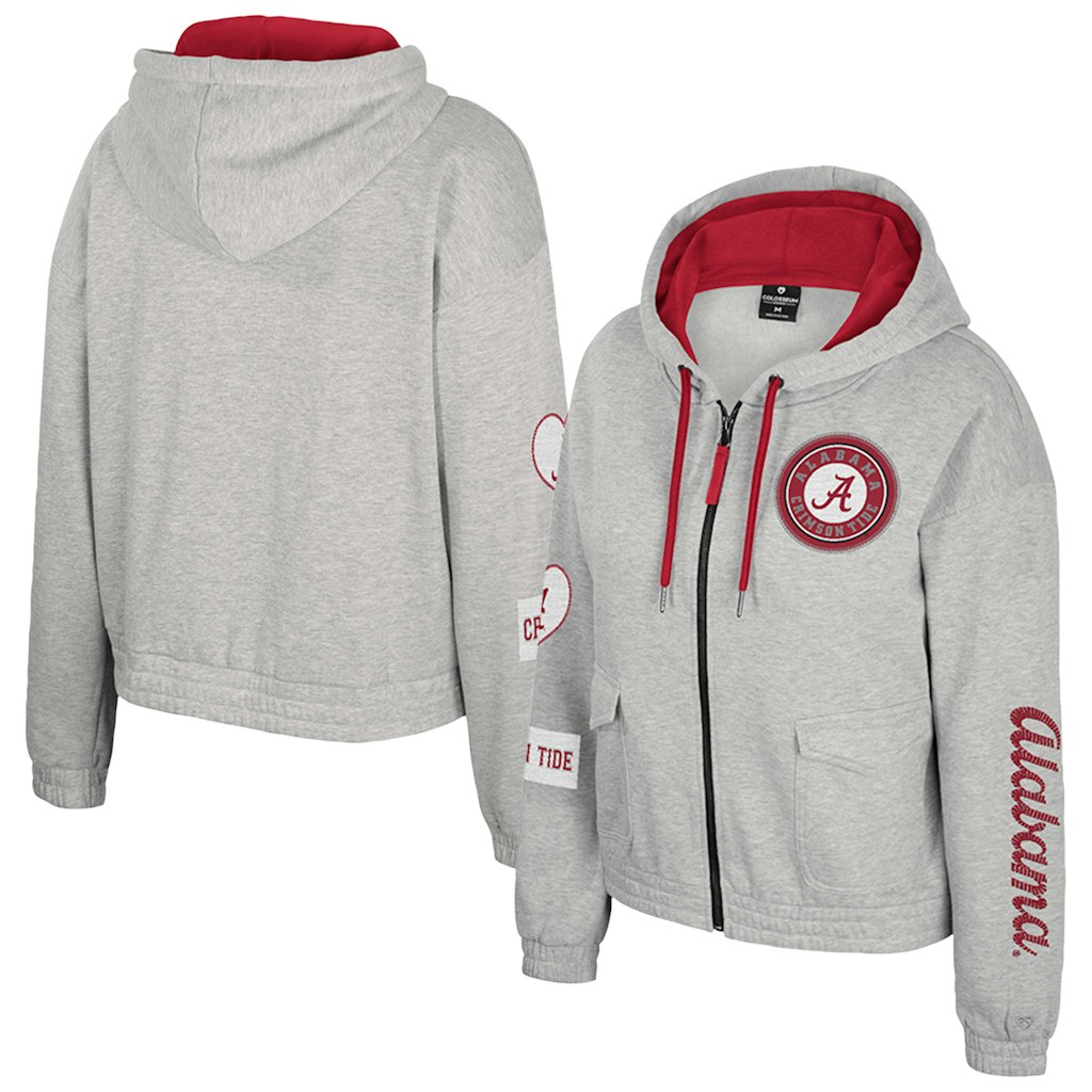 Colosseum Alabama Crimson Tide Women's Full-Zip Hoodie Jacket: $54.99 Colosseum Alabama Crimson Tide Women's Full-Zip Hoodie Jacket: $54.99