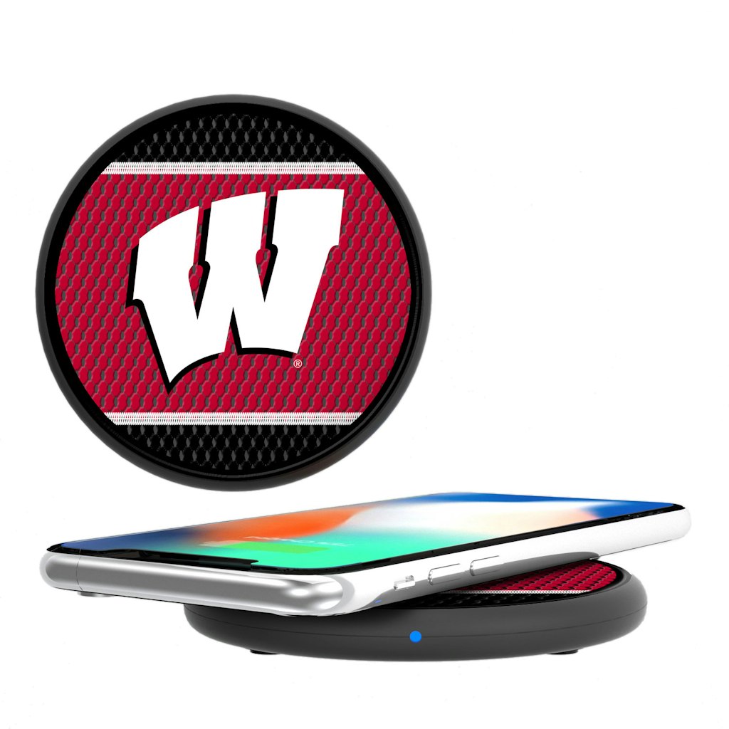 Keyscaper Wisconsin Badgers 15-Watt Wireless Charger: $39.99 Keyscaper Wisconsin Badgers 15-Watt Wireless Charger: $39.99