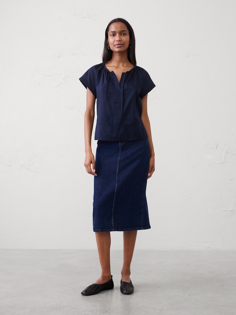 Shirred Popover Top: $54.97 Shirred Popover Top: $54.97