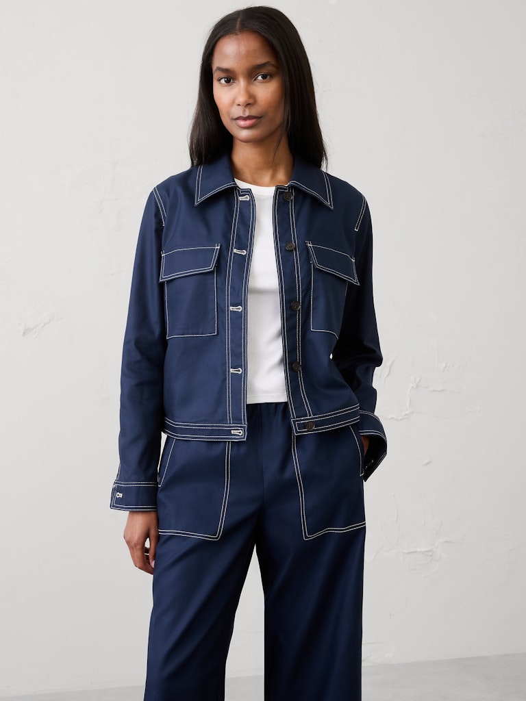 Lightweight Twill Jacket: $80 Lightweight Twill Jacket: $80